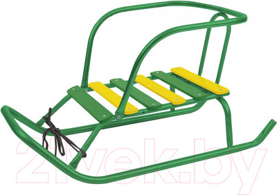 Санки детские Ника Ветерок 5+ / В5+/З (зеленый)