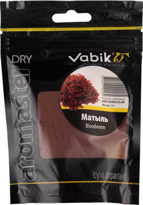 Ароматизатор рыболовный Vabik Aromaster-Dry Мотыль / 1037 (100г)
