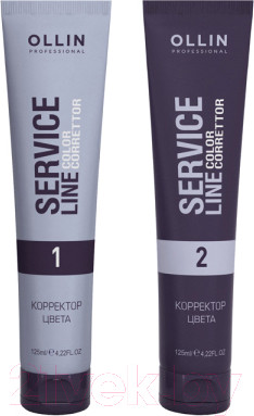 Корректор цвета для волос Ollin Professional Service Line (2x100мл)