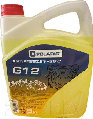 Антифриз Polaris Auto G12 / PL0550NEW (5кг, желтый)