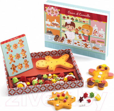 Набор игрушечных продуктов Djeco Печенье Оскара и Канэль / 06516