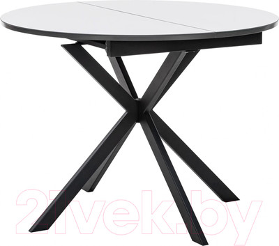 Обеденный стол Импэкс Leset Капри (антрацит/черный)
