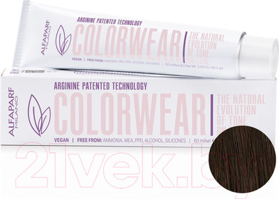 Крем-краска для волос Alfaparf Milano Color Wear 2020 Краситель тон-в-тон 6 (60мл, Dark Natural Blonde)