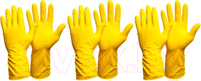 Перчатки хозяйственные Gward Iris G40 (S, 3 пары)