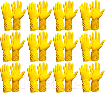 Перчатки хозяйственные Gward Iris G40 (L, 12 пар)