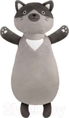 Подушка-игрушка Maxitoys Серый Котик Макс / MT-14022022-5-2