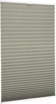 Штора-плиссе Delfa Basic BLO СПШ-37201 (57x160, серый)