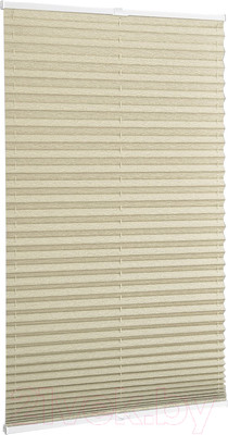 Штора-плиссе Delfa Walnut СПШ-3405 (34x160, бежевый)