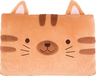 Подушка декоративная Maxitoys Прямоугольный Котик / MT-14022022-46
