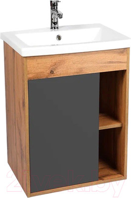 Тумба под умывальник Viant Бостон Como 70 / VBOS70COG-T1STP