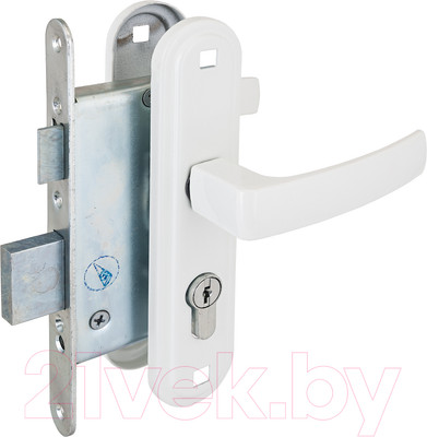 Замок врезной Зенит ЗВ4-3.05 (белый)