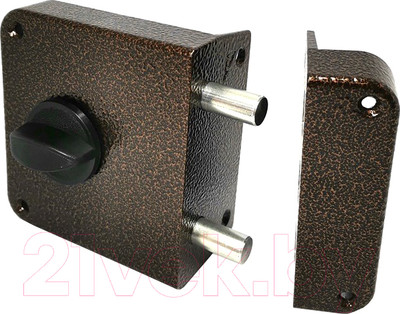 Замок накладной Зенит ЗН1-3.2 (медь)