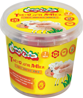 Набор для лепки Каляка-Маляка ТЛБКМ-07/30 (7цв)