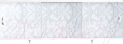 Экран для ванны Alavann Оптима 170 (светло-серый мрамор)