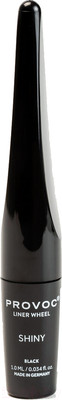 Подводка для глаз жидкая Provoc Eyeliner Wheel 02 Shiny Black