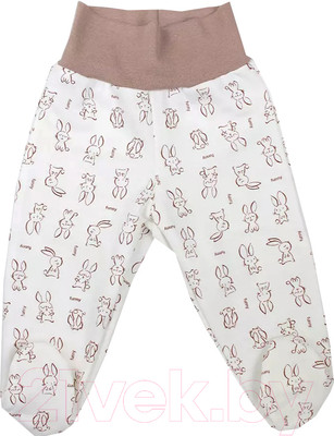 Ползунки Топотушки С закрытыми ножками / 2911-74 (коричневый)