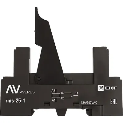 Разъем для реле EKF Averes RMS-25-1