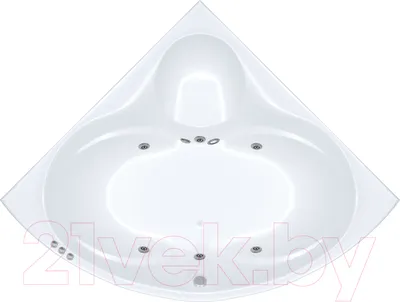 Ванна акриловая Triton Сабина 160x160 Экстра Релакс Flat (с гидромассажем)
