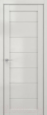 Дверь межкомнатная Deform V7 ДО 70x200 (крем вуд/стекло матовое)