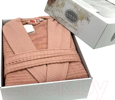 Халат Karven Harosa S / B 1074 (персиковый)