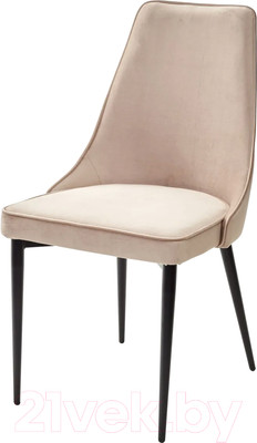 Стул M-City Nepal-P / 461MC03528 (бежевый 5 велюр/черный)