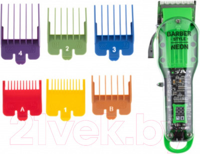 Машинка для стрижки волос Dewal Pro Neon Green 03-081