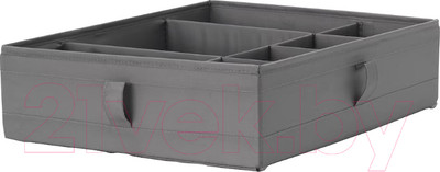 Кофр для хранения Ikea Скубб 504.000.05 (темно-серый)