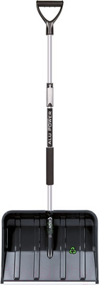 Лопата для уборки снега Prosperplast Alpe 50 Eco Telescopic / ILT50TSC-S411 (черный)