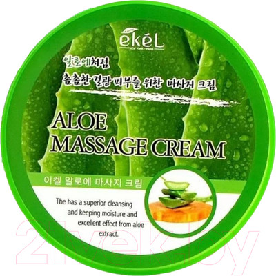 Крем для тела Ekel Массажный с экстрактом алоэ (300мл)