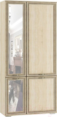 Шкаф Тэкс Ливорно ЛШ-9 с зеркалом (дуб сонома)