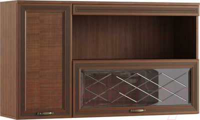 Полка Тэкс Ливорно ЛН-4 (орех донской)