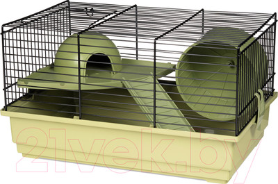 Клетка для грызунов Voltrega 001914N/olive