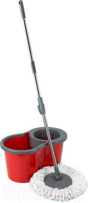 Набор для уборки Verde Spin Mop (красный)