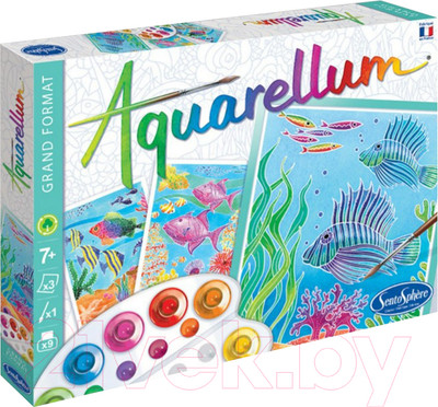 Набор для творчества SentoSphere Aquarellum Подводный мир / 6060