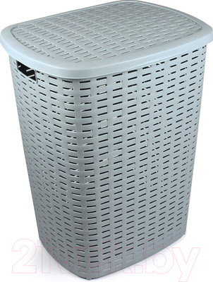 Корзина для белья Verde Серая