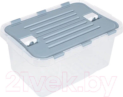 Контейнер для хранения Verde Серый (10л)