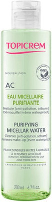 Мицеллярная вода Topicrem AC Очищающая (200мл)