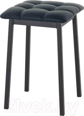 Табурет AMC Comfort 7К1.16 (кожзам антрацит/черный)