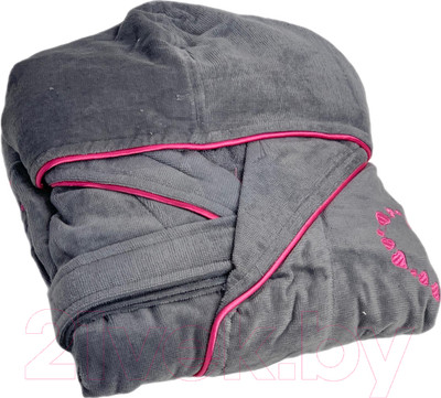 Халат Karven Сердце S / B 1108 (серый)