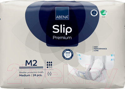 Подгузники для взрослых Abena Slip M2 Premium (24шт)