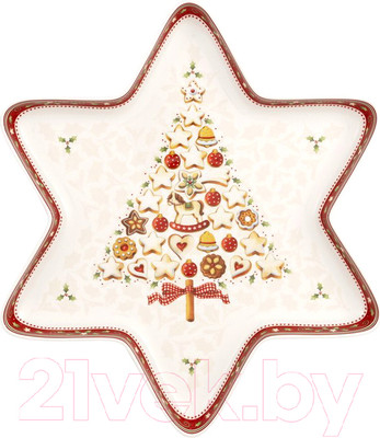 Блюдо Villeroy & Boch Winter Bakery Delight. Новогодняя елка / 14-8612-3885