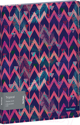 Папка для бумаг Berlingo Tropical / DB4_30071