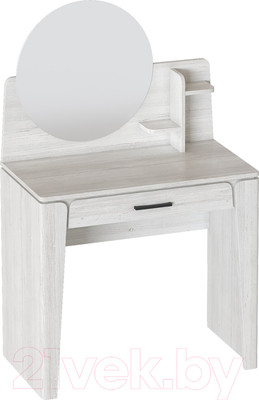 Туалетный столик с зеркалом Мебельград Мальта надстройка с зеркалом (дуб винтерберг)