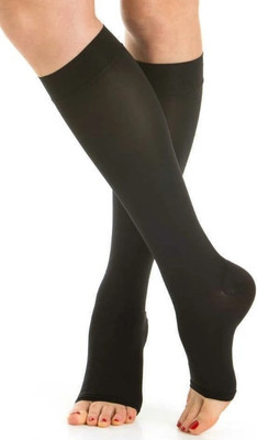 Гольфы компрессионные Польза 3001 ниже колена 2 кл.к. (р.3 (M), рост2, черный хлопок)