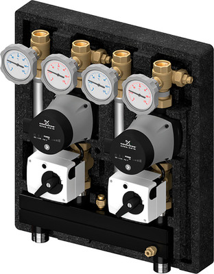 Насосно-смесительный узел коллектора Meibes Kombimix 2MK / МЕ26101 ЕА