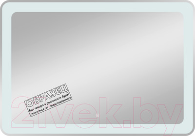 Зеркало Континент Velvette Led 90x70 (с музыкальным блоком, подогревом)