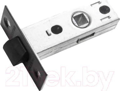 Защелка врезная Lockstyle 100PVC AL6 (черный матовый)