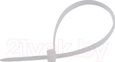 Стяжка для кабеля Park 007582 (100шт, белый)