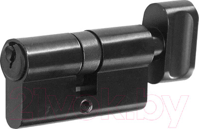 Цилиндровый механизм замка Lockstyle C30X30KN AL6 (черный)