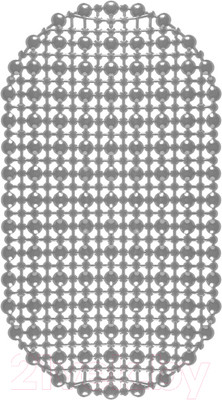 Коврик на присосках Вилина Комфорт 6922 (36x65, серый)